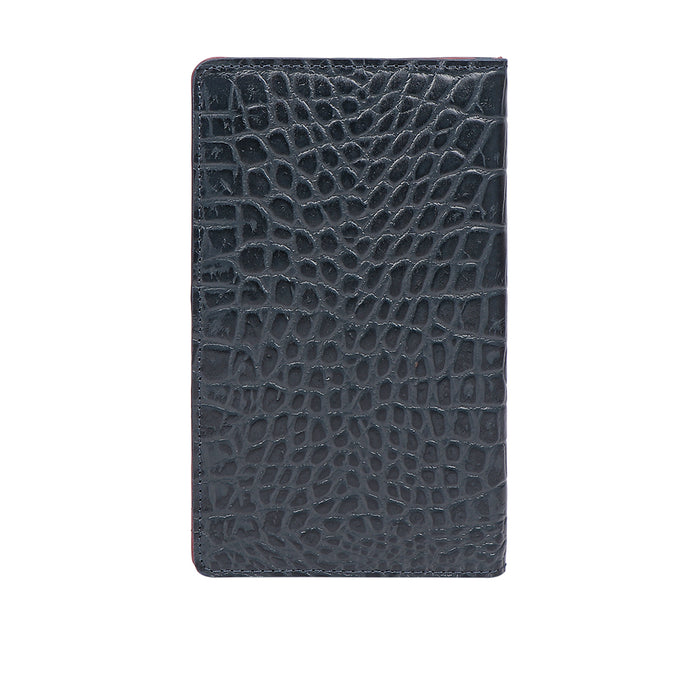 Boston W3 Blue Leather Passport Holder
