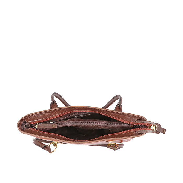 Boulevard 06 Sb Tan Leather Tote Bag