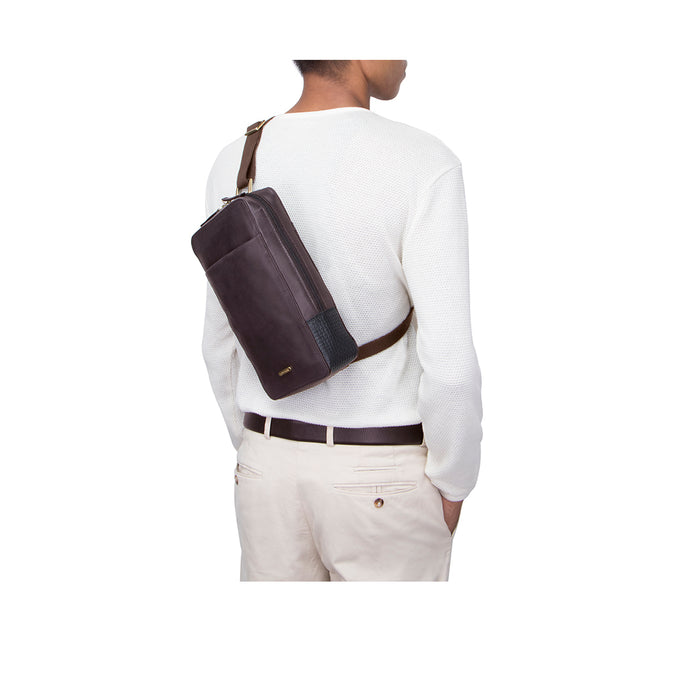 Boulevard 07 Sb Brown Leather  Crossbody