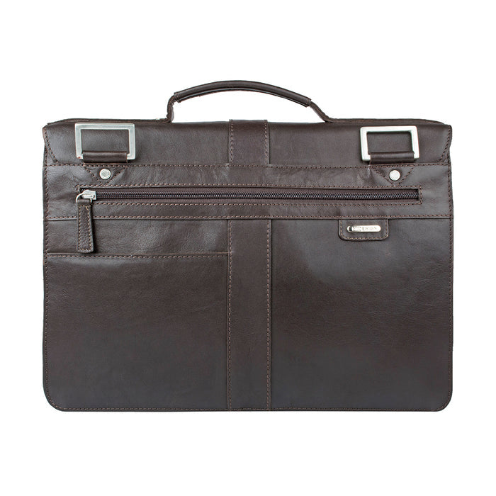 Brad Brown Leather  Briefcase