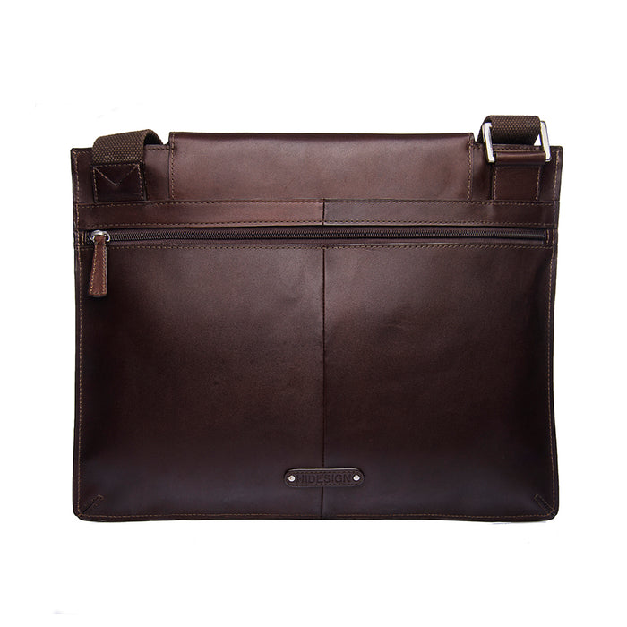 Branzi 01 Brown Leather  Crossbody