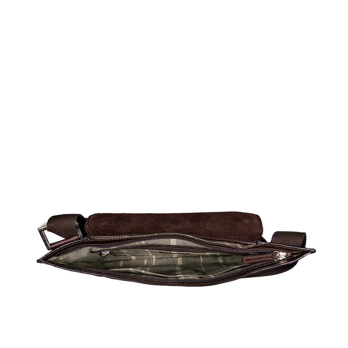 Branzi 01 Brown Leather  Crossbody