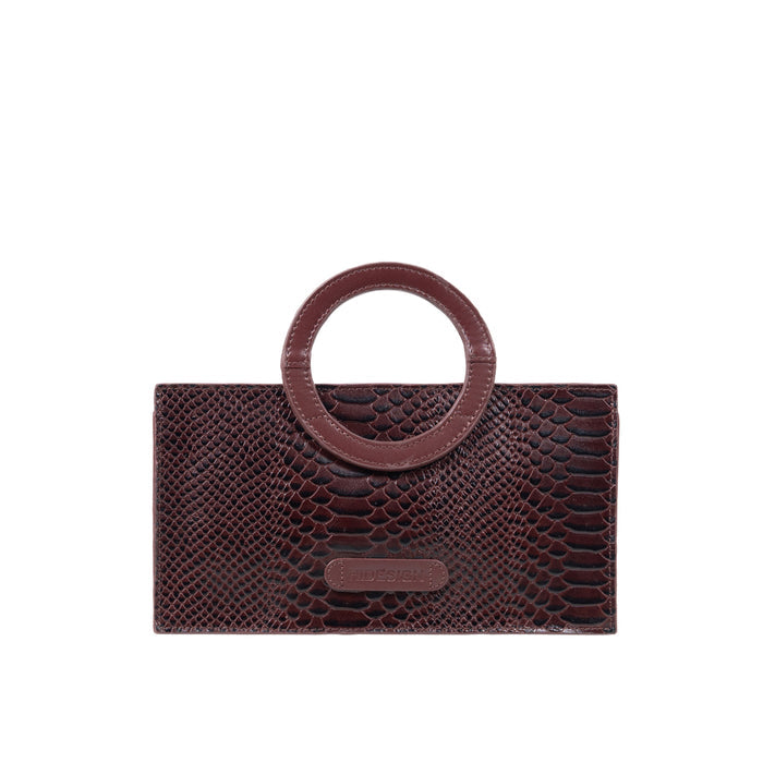 Brazilia 01 Marsala Leather Sling Bag