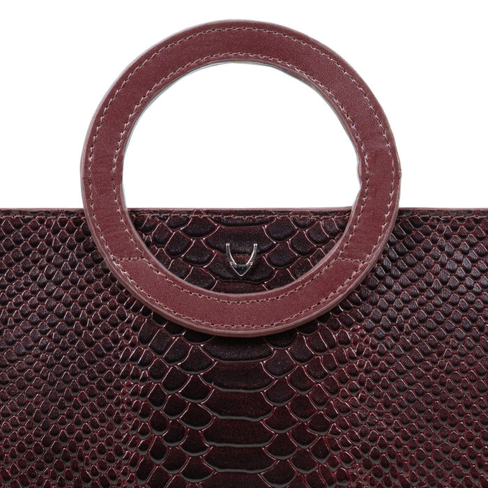 Brazilia 01 Marsala Leather Sling Bag