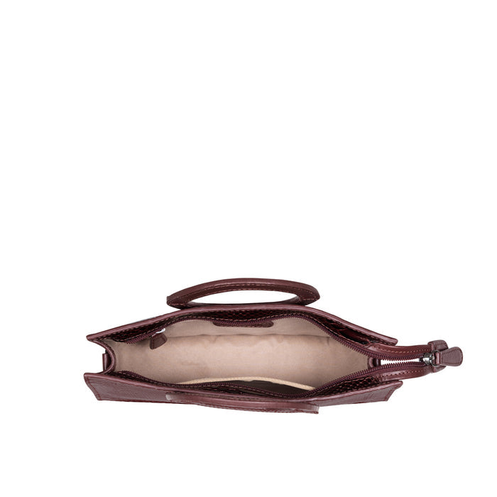Brazilia 01 Marsala Leather Sling Bag
