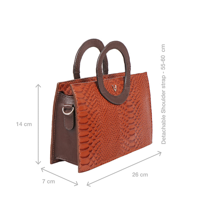 Brazilia 01 Tan Leather Sling Bag