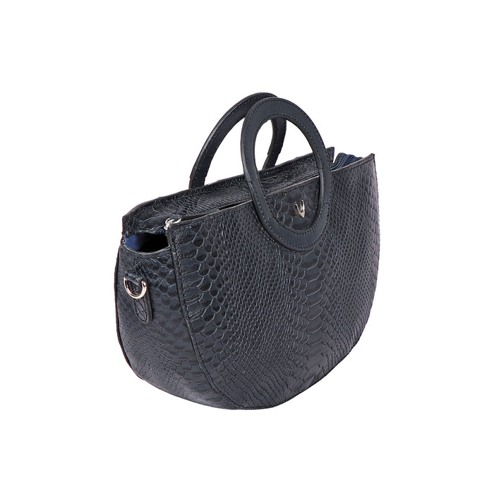 Brazilia 02 Blue Leather Crossbody