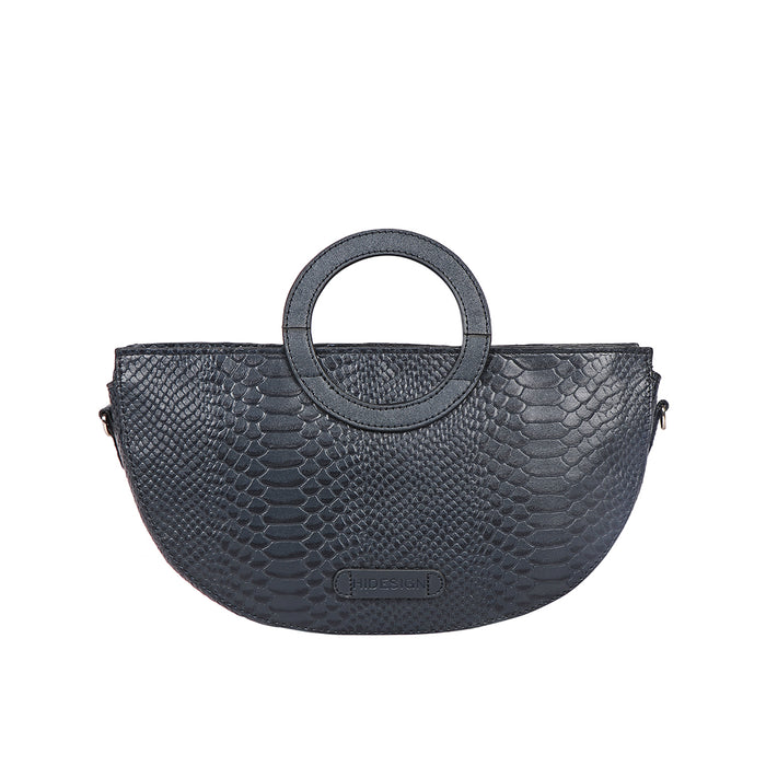 Brazilia 02 Blue Leather Crossbody