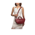 Brazilia 02 Marsala Leather Crossbody