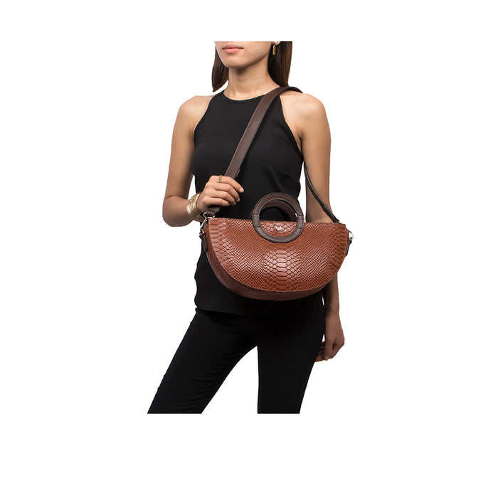 Brazilia 02 Tan Leather Crossbody