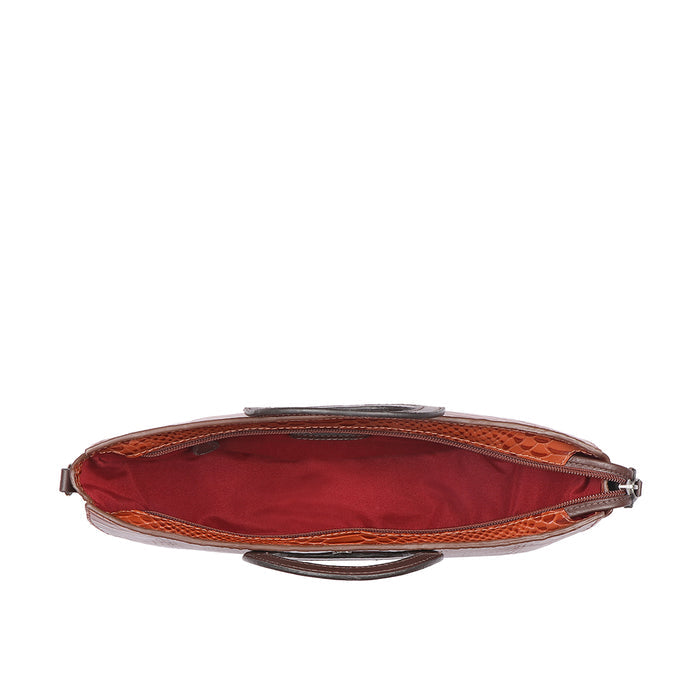 Brazilia 02 Tan Leather Crossbody