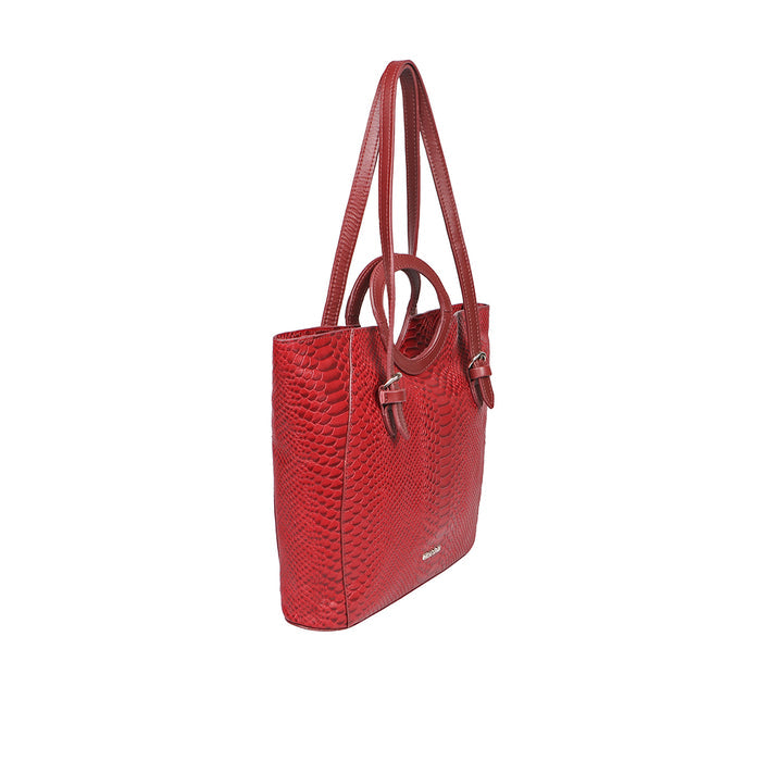 Brazilia 03 Marsala Leather Tote Bag