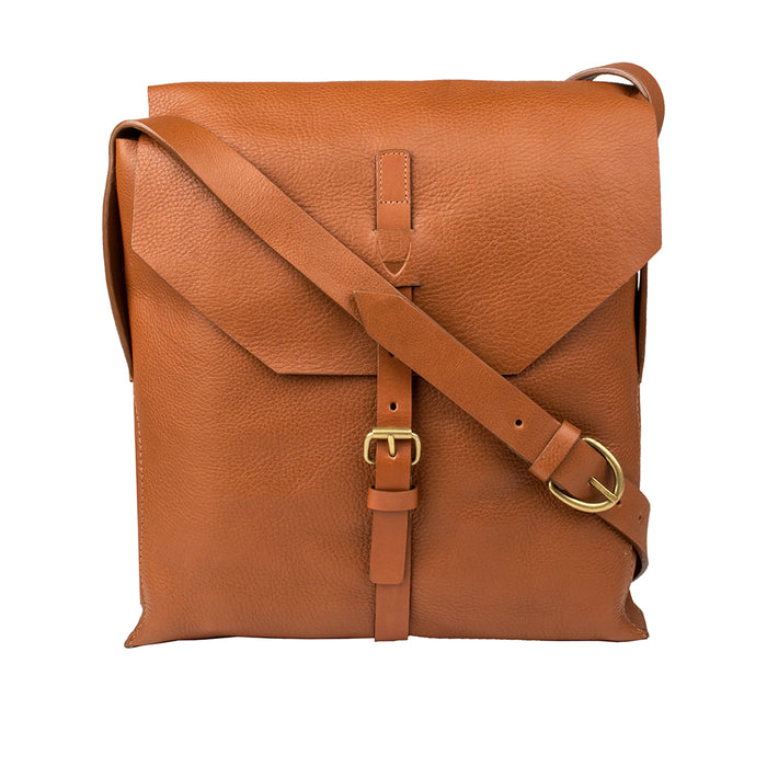 Bridges 02 Brown Leather  Crossbody