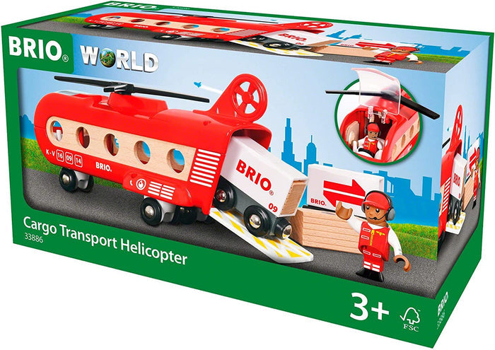 BRIO - Cargo Transport Helicopter 8 pieces