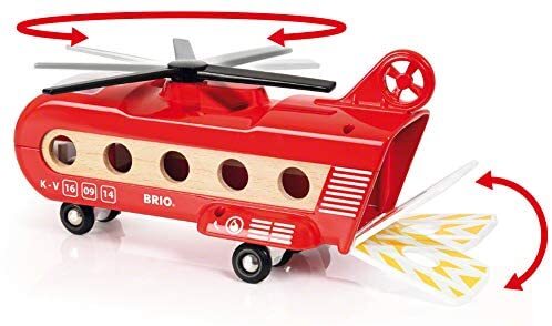 BRIO - Cargo Transport Helicopter 8 pieces