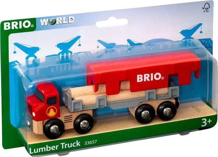 BRIO - Lumber Truck 6 pieces