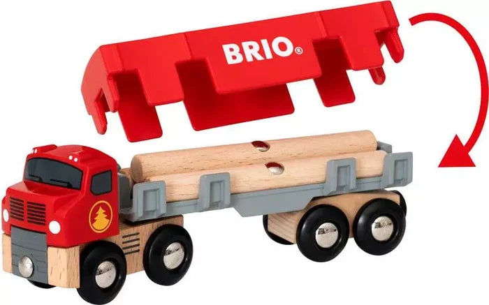BRIO - Lumber Truck 6 pieces