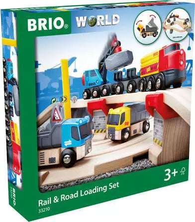 Brio - Rail & Road Loading Set 32 pieces