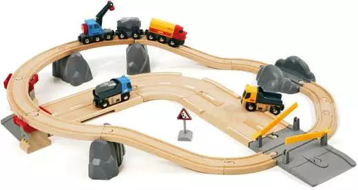 Brio - Rail & Road Loading Set 32 pieces