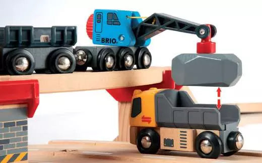 Brio - Rail & Road Loading Set 32 pieces