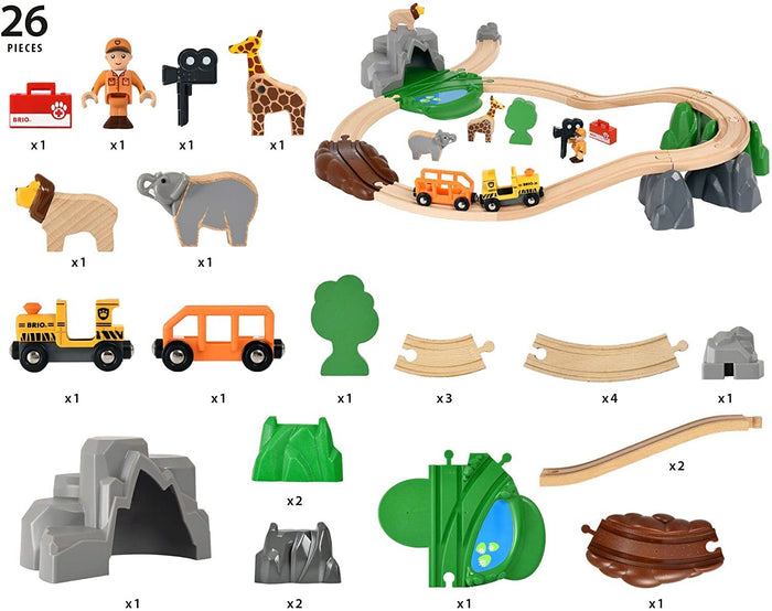 BRIO - Safari Adventure Set 26 pieces