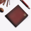 Burbank W1 Marsala Leather Bi-Fold Wallet