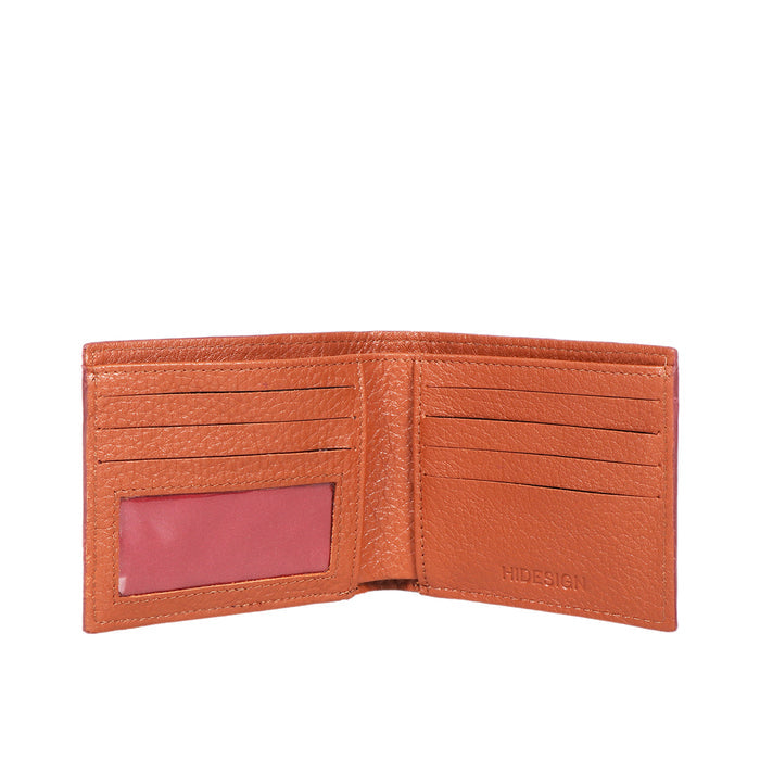 Burbank W1 Marsala Leather Bi-Fold Wallet