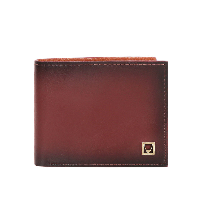 Burbank W1 Marsala Leather Bi-Fold Wallet