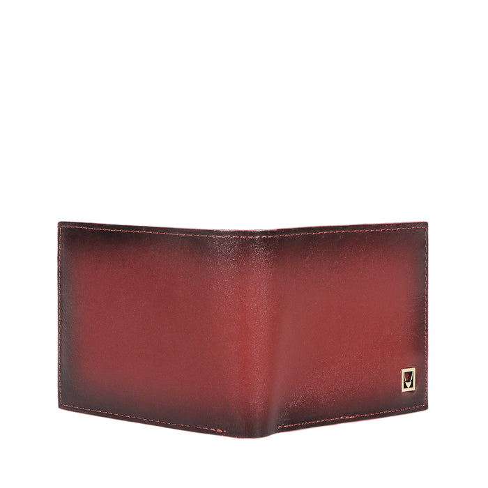 Burbank W1 Marsala Leather Bi-Fold Wallet