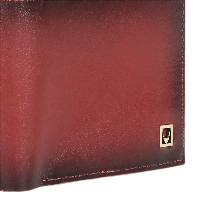 Burbank W1 Marsala Leather Bi-Fold Wallet