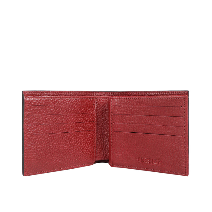 Burbank W2 Black Leather Bi-Fold Wallet