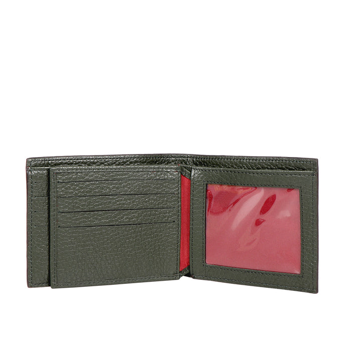 Burbank W2 Brown Leather Bi-Fold Wallet