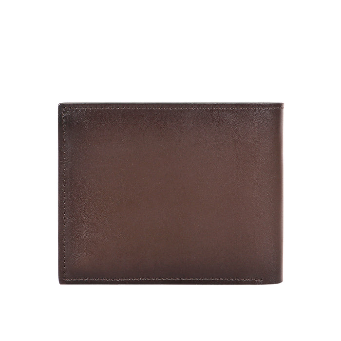 Burbank W2 Brown Leather Bi-Fold Wallet
