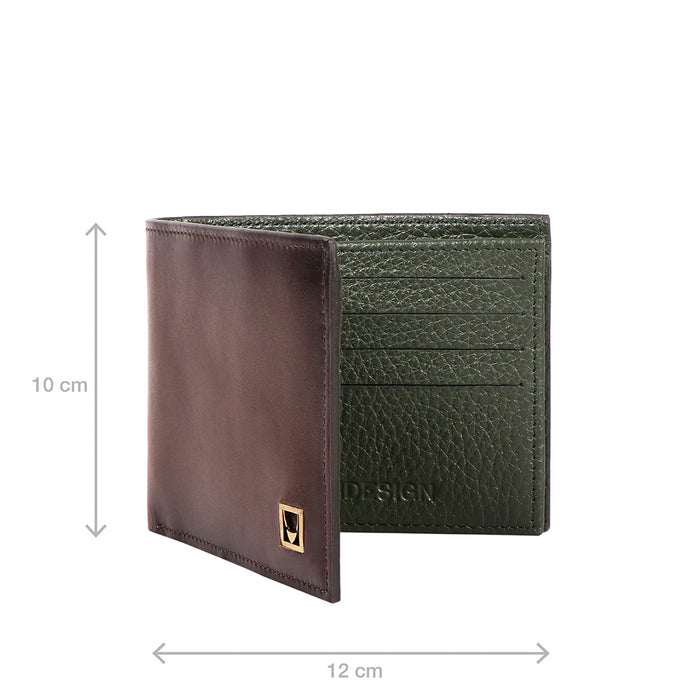 Burbank W2 Brown Leather Bi-Fold Wallet
