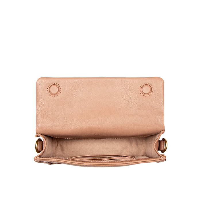 Callas 02 Nude Leather Sling Bag
