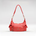 Callas 03 Red Leather Shoulder Bag