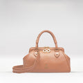 Callas 06 Nude Leather Shoulder Bag