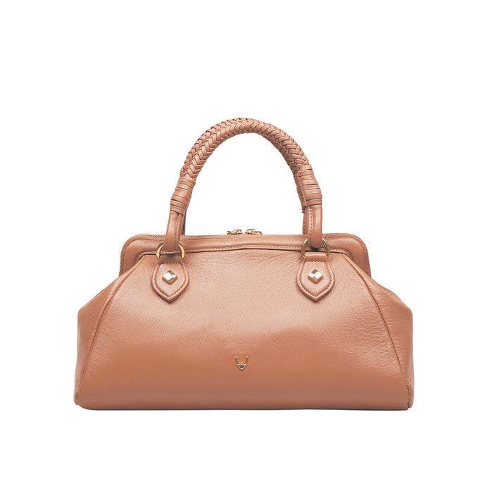 Callas 06 Nude Leather Shoulder Bag