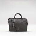 Callas 09 Black Leather  Laptop Bag