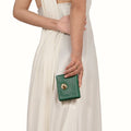 Callas W1 Green Leather Bi-Fold Wallet