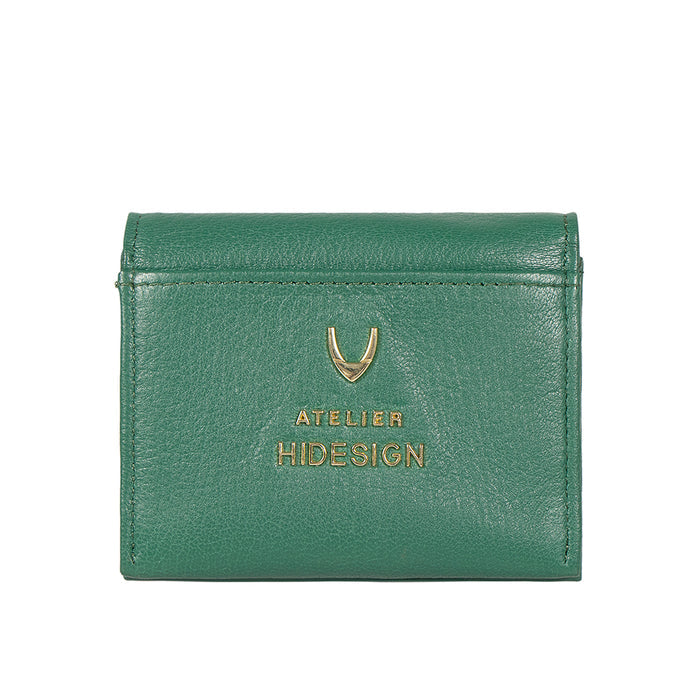 Callas W1 Green Leather Bi-Fold Wallet