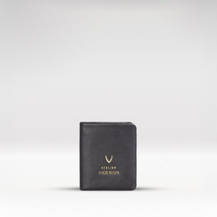 Callas W3 Black Leather Bi-Fold Wallet
