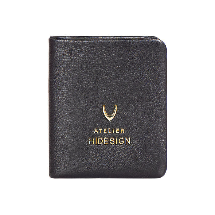 Callas W3 Black Leather Bi-Fold Wallet