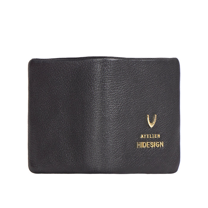 Callas W3 Black Leather Bi-Fold Wallet
