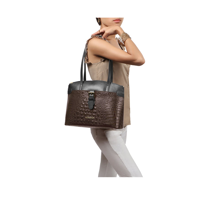 Camila Sb 02 L Leather Tote Bag