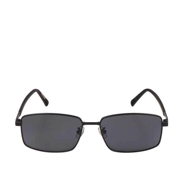 Cancun Men's Black Aviator Sunglasses