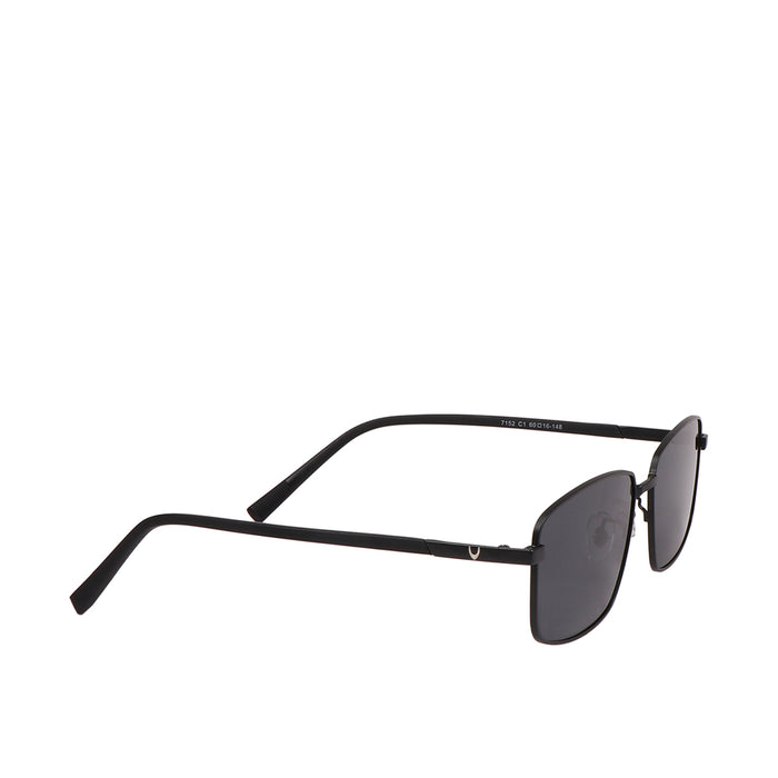 Cancun Men's Black Aviator Sunglasses