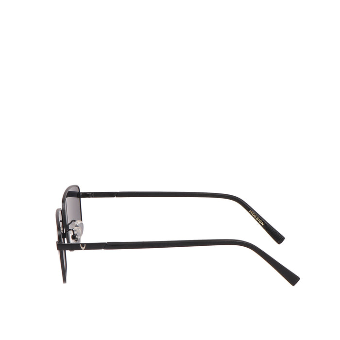 Cancun Men's Black Aviator Sunglasses