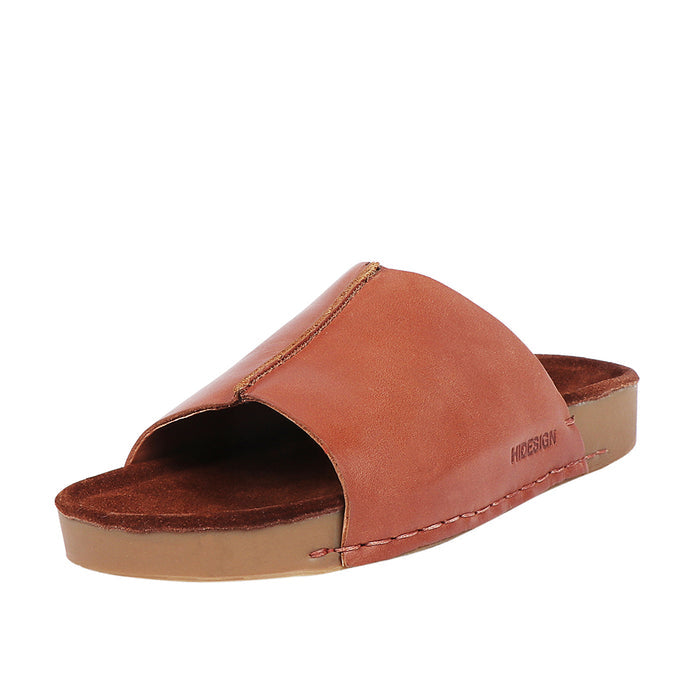 Cancun Women's Tan Leather Sandals