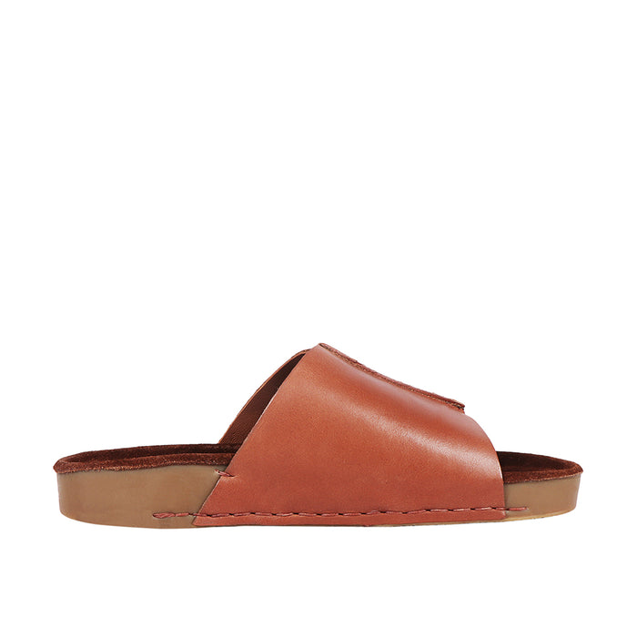 Cancun Women's Tan Leather Sandals
